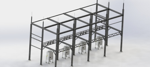 13.8 kV 变电站总装方案缩略图